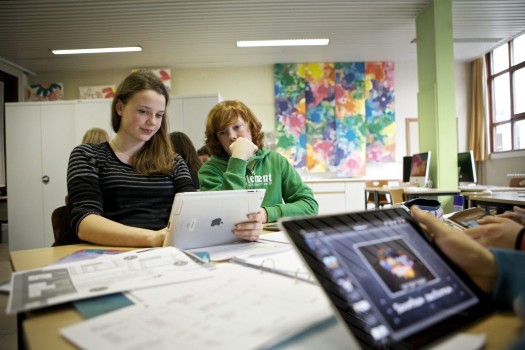 Ouders willen geen iPad op school